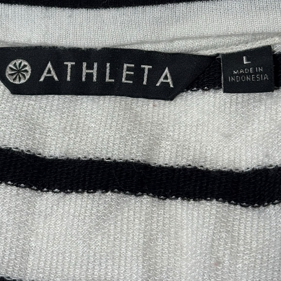 ATHLETA NEWPORT SHORT SLEEVE SWEATSHIRT DRESS, SIZE large, #210926 - Picture 6 of 14